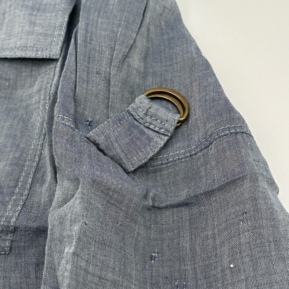 Trina Turk Jemison Blouse Small Silk Blend - Picture 4 of 8